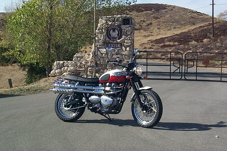 2006 Triumph Bonneville Scrambler